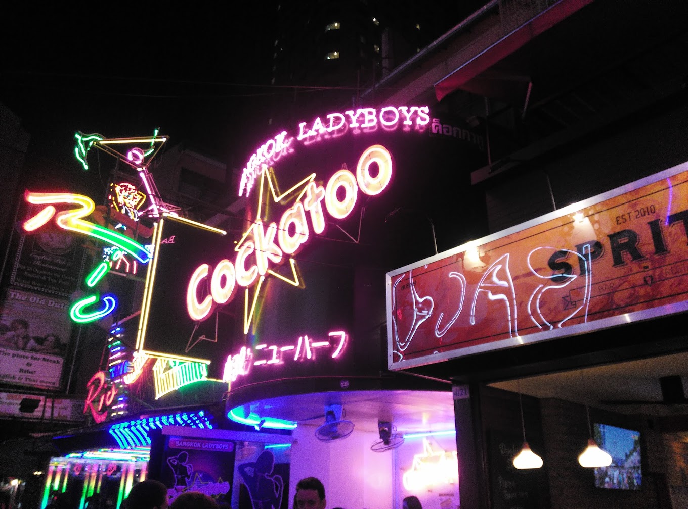 Cockatoo ladyboy bar Bangkok