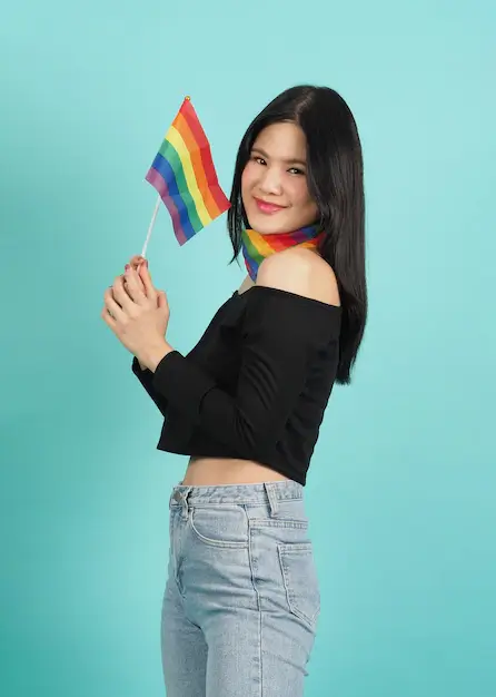 Asian transwoman