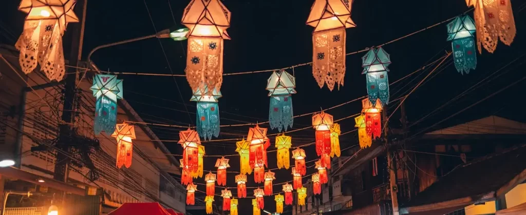 De las mariquitas tailandesas a los farolillos - Festivales en Tailandia